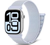 DigiHero Nylon Sport Loop Band Compatible with Apple Watch Straps | Series 12 11 10 9 8 7 6 5 4, SE Ultra 4 3 2 1, Soft iWatch Strap 46mm 44mm 42mm 40mm 45mm 41mm 49mm 38mm, Blue Cloud