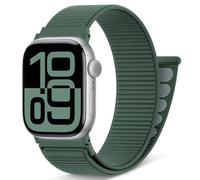 DigiHero Sport Loop Strap Compatible with Apple Watch Straps Women Men 46mm 44mm 42mm 40mm 45mm 41mm 49mm 38mm, Soft Nylon Band for iWatch Series 11 10 9 8 7 6 5 4, SE Ultra 3 2 1, Lake Green