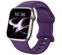 DigiHero Straps Compatible with Apple Watch Strap 40mm 42mm 44mm 41mm 45mm 46mm 38mm, Silicone Sport Replacement Strap for iWatch Series 11 10 9 8 7 6 5 4, SE 3 2 1 Women Men, Purple