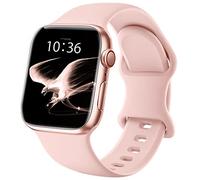DigiHero Straps Compatible with Apple Watch Strap 40mm 42mm 44mm 41mm 45mm 46mm 38mm, Silicone Sport Replacement Strap for iWatch Series 11 10 9 8 7 6 5 4, SE 3 2 1 Women Men, Sand Pink