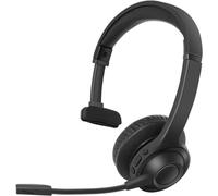 DigiKuber Bluetooth Headset, ENC Wireless Headset with Microphone for Truckers, Call Center Office, Single-Ear Laptop Cell Phone Headphone with Mic for Skype