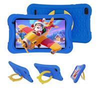 DigiLand Android Kids Tablet,7 inch IPS Screen,4GB RAM+32GB ROM,Dual Camera 2MP+5MP,Safety Eye Protection,Education,Tablet for Toddle with WiFi,Games,Parental Control APP,with Proof Case(Blue)