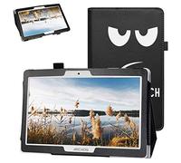 Digiland DL1036 10.1 Tablet Case,Bige PU Leather Folio 2-Folding Stand Cover for 10.1" Digiland DL1036 Tablet (Not fit DL1016 /DL1023),Don't Touch