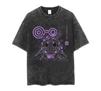 Digimon Anime Digital Monsters T-Shirt Agumon Gabumon Gomamon Palmon Patamon Piyomon Tailmon Tentomon Graphic Washed Streetwear Tees Shirts Merch Gifts