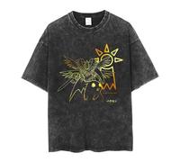 Digimon Anime Digital Monsters T-Shirt Agumon Gabumon Gomamon Palmon Tailmon Tentomon Patamon Piyomon Merch Graphic Streetwear Washed Tees Shirts Gifts