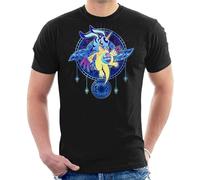 Digimon Crest of Friendship Men's T-Shirt Black(XX-Large)