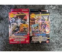 Digimon Jesmon Starter Deck : ST-12 & Ragnalloardman ST-13 New And Unopened 1