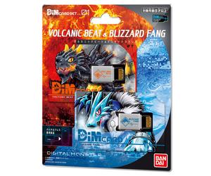 Digimon Vital Bracelet - Dim Card - VOL.1 Volcanic Beat & Blizzard Fang