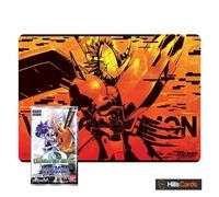 Digimon Wargreymon Play-mat PB-03 & Battle of Omni BT05 Booster Pack | Card Game