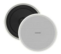 DIGIMORE Ceiling Speaker with 5.25" Speaker, Rated Power 3 to 6W with Matching Line Transformer Cut Size 155mm for Offices, Restaurants, Schools, Retail and