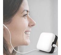 DIGIPACE Pocket Gamma Light Therapy Device, 40hz Flashing LED, Audio, Adjustable Brightness