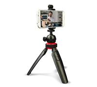 DigiPower Tripod with Detachable Bluetooth Remote Control, Tripod Compatible with Mobile Phones, Action Cameras and DSLR Cameras, Black TP-ACT5