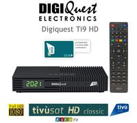 Digiquest TIVÙSAT TI9 Satellite Full HD Black