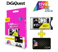 Italian TV in UK Tivu Sat Cam 4K UHD & Tivusat ACTIVE Card Digital Italian TV