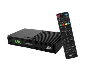 DIGIQUEST Tivùsat Ti9 DVB-S2 Decoder | Auto Installing | 2 in 1 Remote Control | Tivùsat Smart Card Included | HDR | Recording Function Activatable | SOS Button
