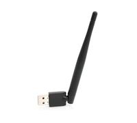 DigiQuest WLAN USB Stick for Digi Quest Q60 / Q80 / Q90 TivuSat Receiver - Mini Adapter with +2dB Antenna, 150 Mbit/s, Plug & Play, USB 2.0/3.0 Support