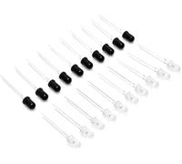 DIGISHUO 20pcs 5mm 940nm Infrared LEDs and Receivers Including 10 Emitter Diodes and 10 Receiver Diodes for 5MM Infrared Applications (Pack of 10Pairs)