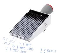 Digit Number Roller Stamps - PP 16.3x6.2x3cm | Number Roller, English Letter Imprint Stamp | for Business, Rubber Changeable Hand Stamp, Office Use, Document Marking