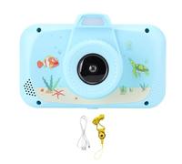 Digital 2.5K Video 40MP Photos Digital Video Portable Travel Compact Small Camera for Children (Blue)