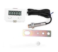 Digital 5 Digit LCD Counter 0-99999 Electronic Tally Counter with Magnetic Induction Switch Rechargeable 1.5V/1500mA Handheld Digital Counter for Inventory Production Counting