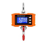 Digital 500kg/1000lb Crane Scale LCD High-precision Industrial Hook Hanging Electronic Luggage Scales Weight Balance for Construction, Factory