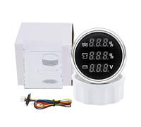 Digital 52mm Water Level Gauge/Waste Level Gauge/Voltage 3 IN 1 For Sewage Meter Water Sensor 12V24V