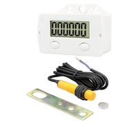 Digital 6-Digit Counter Industrial Sensor Switch Seismic Design Auto Save Data For Punching Printing Textile Auto Repair