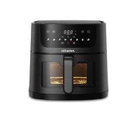 Digital 6L Air Fryer Healthy Eating Low Fat Large Fast Cooking Machine with Touch Screen, Adjustable Temperature & 60 Min Timer Schallen Black One Size