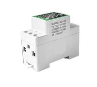 Digital AC 110V 220V voltage and current kWh energy monitor volt-ampere voltmeter ammeter power meter rail meter