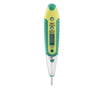 Digital AC DC Voltage Tester Non Contact Electrical Tester Electric Compact Pen LED Display Test Adjustable Sensitivity Non Contact Pen 12 to 220V Low Battery Indicator(With light)