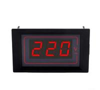 Digital AC Voltmeter 50-500V with Energy Efficient Circuit Design for Long Term Stability in Electrical Monitoring Applications