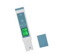 Digital Acidity Meter Pen with Backlit LCD Display, Water Reader with Hold Buttons, Protective Cap for Pool Aquarium Hydroponic and Drinking Water Use Digital Acidity Meter Pen Reader Lcd Readout Pool