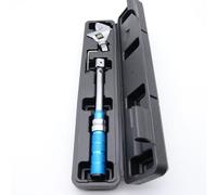 Digital Adjustable Torque Wrench, 5-25 NM, 30mm Steel Open End Manual Spanner with Changeable Head for Plumbing, Automotive Repair, Home Maintenance