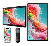 Digital Adverstising Kiosks LCD Advertising Menu Displays,Support WiFi SD/USB Input,Auto AD Player, with Android OSfor Restaruant Shopping Mall Marketing Business 24in