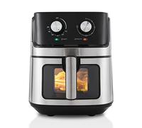 Digital Air Fryer 5L 1450W, 8 Presets Recipes, Non-Stick Basket, LED Display, Adjustable Temperature 80-200℃, 60-Minute Timer, Rapid Air Circulation, Energy Class A++