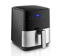 Digital Air Fryer 5L 1450W, 8 Presets Recipes, Non-Stick Basket, LED Display, Adjustable Temperature 80-200℃, 60-Minute Timer, Rapid Air Circulation, Energy Class A++