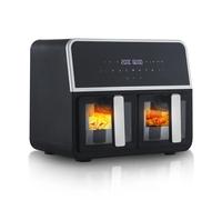 Digital Air Fryer 5L 1450W, 8 Presets Recipes, Non-Stick Basket, LED Display, Adjustable Temperature 80-200℃, 60-Minute Timer, Rapid Air Circulation, Energy Class A++