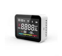 Digital Air Quality Detector, CO-2 Monitor with Temperature Humidity Sensor Carbon Dioxide Display Meter for WiFi for Alexa App