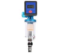 Digital Airflow Regulator for Air Compressor, 140PSI Inline 1/4" Air Pressure Regulator Gauge with Adjustable Valve & Oil Water Filter for Spray Gun, Tire Gauge