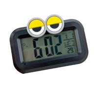 Digital Alarm Clock, Alarm Clock for Bedroom with Smarts Night Light, Temperature, LED Display, Battery Operated Clocks Electric Desk