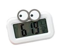 Digital Alarm Clock, Alarm Clock for Bedroom with Smarts Night Light, Temperature, LED Display, Battery Operated Clocks Electric Desk