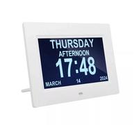 Digital Alarm Clock Calendar Datetime For Memory Loss Dementia Elderly Reminder