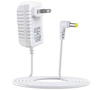Digital Alarm Clock Cord, AC/DC 5V Power Adapter Compatible with JALL/SVINZ/SSYA 8inch Large Screen Display Digital Calendar Alarm Day Clock Power Supply