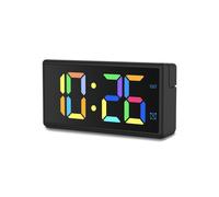 Digital alarm clock "Ibiza", multi-colored screen, with USB chrge function, no.