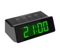 Digital Alarm Clock LED Display - Green Display S