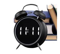 Digital Alarm Clock - Powerful 6.3 x 4.33 Inch Sound Screen, Classic Bell Accent, Vintage Silent -up Instrument | Morning Habit Improvement For Young Learners, The