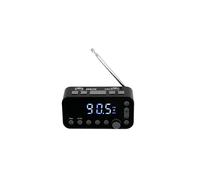 DAB-A1 Digital Alarm Clock Radio with DAB & FM, Dual USB Charging, LCD Display & Adjustable Volume