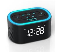 Digital Alarm Clock & White Noise Sound Machine 7 Wake Up Sounds