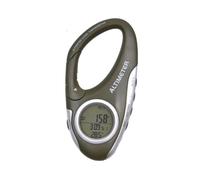 Digital Altimeter - Multifunctional Barometer Thermometer | Portable Hiking Device with Carabiner, Pressure Sensor for Indoor and Outdoor Use for Adventurers