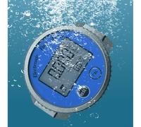 Digital Aluminum Alloy Turbine Flow Meter for Fuel, Featuring Waterproof Design and Protection Against Electromagnetic Interference (1 inch)